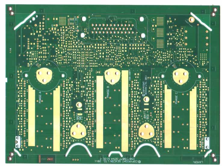 Eight-layer thick copper plate